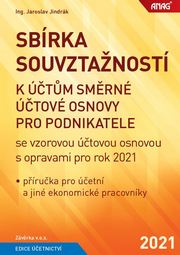 5524 Sbírka souvztažností k účtům směrné účtové osnovy pro podnikatele se vzorovou účtovou osnovou s opravami pro rok 2021