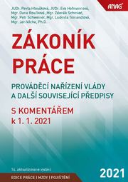 5533 Zákoník práce, prováděcí nařízení vlády a další související předpisy s komentářem k 1. 1. 2021